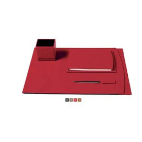 Vades y accesorios sobremesa ESCRIBANIA NADAL TOP LINE piel 4 piezas CUERO