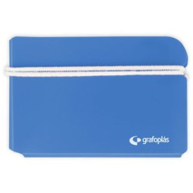 Protección ESTUCHE PORTA MASCARILLA GRAFOPLAS PP AZUL CIELO
