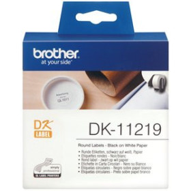 Etiquetado electrónico ETIQUETAS BROTHER CONTINUA PAPEL BLANCO  12 mm 1200 UNIDADES (DK11219)