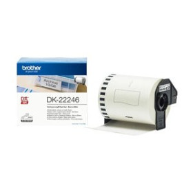 Etiquetado electrónico ETIQUETAS BROTHER CONTINUA PAPEL BLANCO 103 mm ROLLO 30