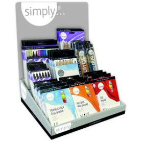 Expositor surtido EXPOSITOR DALER ROWNEY SIMPLY SURTIDO DE 25