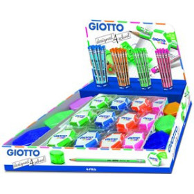 Expositor surtido EXPOSITOR GIOTTO MATITA/GOMMA 102 UNIDADES