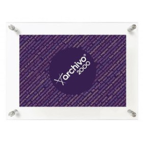 Expositores murales EXPOSITOR MURAL A3 HORIZONTAL/VERTICAL PREMIUN CRISTAL