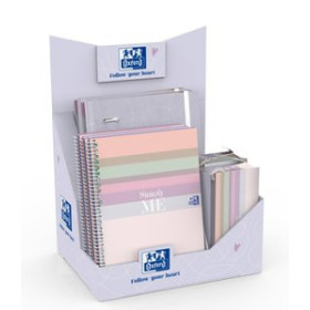 Blocs espiral tapa forrada EXPOSITOR OXFORD & ME CUTE BLOCS