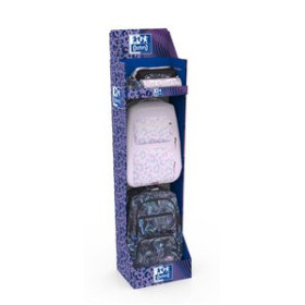 Blocs espiral tapa forrada EXPOSITOR OXFORD DREAM TECH MOCHILAS Y PORTATODOS SURTIDO de 10