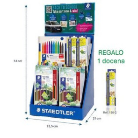 Expositor surtido EXPOSITOR STAEDTLER SOBREMESA SURTIDO