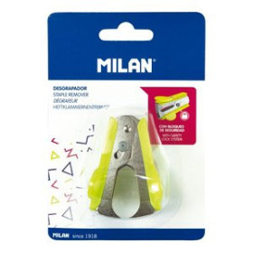 Extraegrapas de pinza EXTRAGRAPAS MILAN PINZA SERIE ACID AMARILLO EN BLISTER
