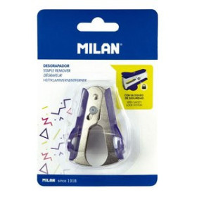 Extraegrapas de pinza EXTRAGRAPAS MILAN PINZA SERIE ACID AZUL EN BLISTER