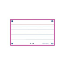 Fichas rayadas FICHAS OXFORD FLASH 2.0 COLOR HORIZONTAL 125x75mm (A7) LILA paquete de 30