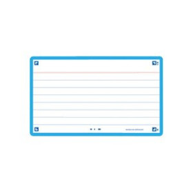 Fichas rayadas FICHAS OXFORD FLASH 2.0 COLOR HORIZONTAL 125x75mm (A7) TURQUESA paquete de 30