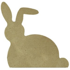 Pinceles y accesorios de pintura FIGURAS NIEFENVER CARTON CONEJO 4 UNIDADES