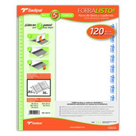 Forro ajustable FORRO AJUSTABLE SADIPAL PVC TRANS. 120µ 29