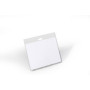 Fundas de identific. (portadistintivos) FUNDA DISTINTIVO DURABLE CON PERFORACION para CINTA (sin cinta) 60x90 mm PAQUETE de 20