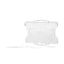 Fundas de identific. (portadistintivos) FUNDA DISTINTIVO DURABLE SIN PINZA 54x85 mm PACK DE 10 TRANSPARENTE