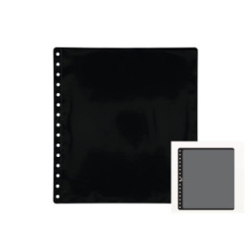 Albumes de sellos FUNDA para ALBUM de SELLOS PARDO LAM.C.NEGRA 1 aloj.lado