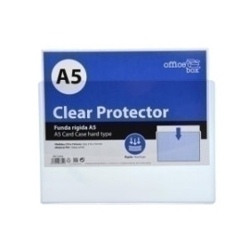 Paneles de información de fundas FUNDA PORTA CARTELES OFFICE BOX PVC RIGIDO A5