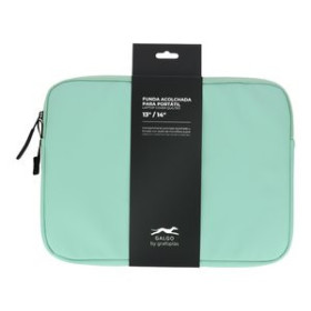 Transporte de equipos FUNDA PORTATIL GALGO 14" VERDE CLARO