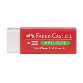 Gomas de borrar GOMA de BORRAR FABER-CASTELL 7095 (PVC-FREE) para LAPIZ  (ud.)