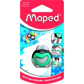 Gomas de borrar mixtas (tinta/lápiz) GOMA de BORRAR MAPED CROC CROC DUO RANITA BLISTER de 1
