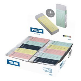 Gomas de borrar GOMA de BORRAR MILAN NATA 320 SILVER CAJA de 20