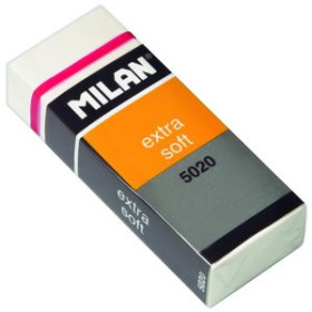 Gomas de borrar GOMA de BORRAR MILAN PLASTICO 5020 EXTRA SOFT  (ud.)