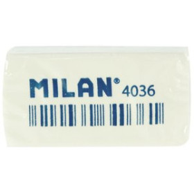 Gomas de borrar GOMA de BORRAR MILAN 4036 RECTANGULAR (ud.)
