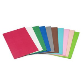 Goma EVA GOMA EVA  FAIBO HOJA 20x30 cm BOLSA de 10 colores (baja densidad)
