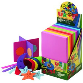 Goma EVA GOMA EVA  FAIBO HOJA 20x30 EXPOSITOR DE 100