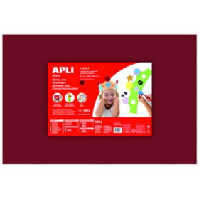 Goma EVA GOMA EVA APLI HOJA 40x60 cm MORADO PAQUETE de 5