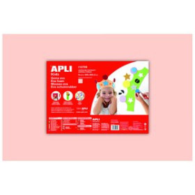 Goma EVA GOMA EVA APLI HOJA 40x60 cm PIEL PAQUETE de 5