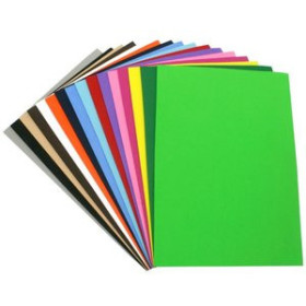 Goma EVA GOMA EVA FIXO KIDS HOJA 40x60 cm VERDE CLARO PAQUETE de 10