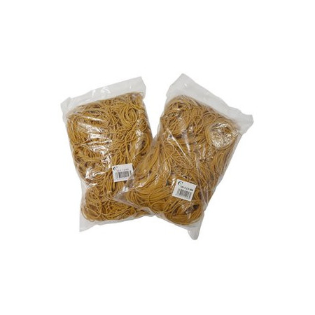 Gomas elásticas GOMAS ELASTICAS  BOLSA de 1 KILO de  80 mm. (Nº8)