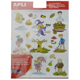 Gomets en bolsa GOMETS APLI TEMATICOS BOLSA 12h REMOVIBLES OTOÑO 288 uds. (11624)