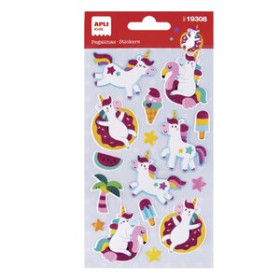 Gomets en bolsa GOMETS APLI UNICORNIOS BOLSA 1h (19308)