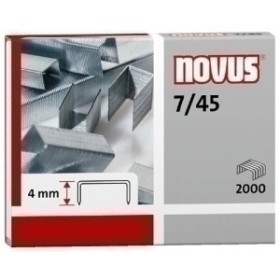 Grapas galvanizadas GRAPAS NOVUS  7/45 GALVANIZADAS caja de 2000