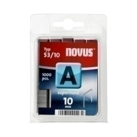 Grapas galvanizadas clavadora GRAPAS NOVUS para CLAVADORA ALAMBRE FINO "A" 53/10mm GALVANIZADAS caja de 800