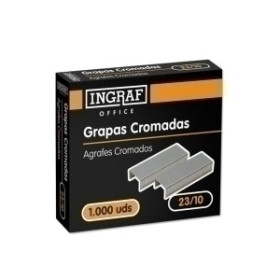 Grapas galvanizadas gran capacidad GRAPAS OFFICE GRUESOS 23/10 GALVANIZADAS caja de 1000