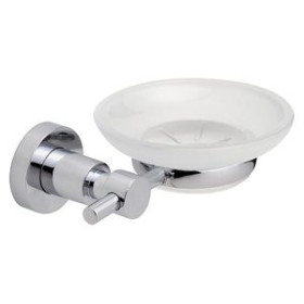 Accesorios baño JABONERA TESA LOXX AUTOADHESIVA CROMADA CRISTAL