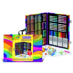 Juegos tradicionales JUEGO CRAYOLA MALETIN DEL ARTISTA ARCOIRIS 140 PZ (+4 años)