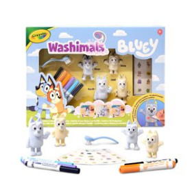 Juegos tradicionales JUEGO CRAYOLA WASHIMALS BLUEY SET 4 MASCOTAS (+3 años)