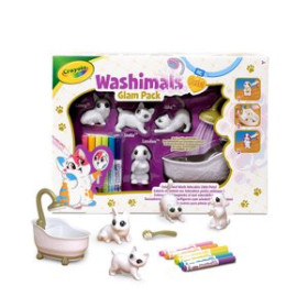 Juegos tradicionales JUEGO CRAYOLA WASHIMALS SET ACTIVIDADES NUEVA BAÑERA Y 4 MASCOTAS (+4 años)