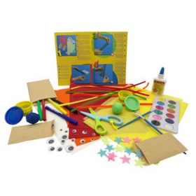 Kits de manualidades JUEGO DE MANUALIDADES RECICLADAS PLAY-DOH ART ACTIVITY DEL ESPACIO