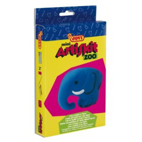 Arcilla y pasta endurecible JUEGO DE MODELAR MINI ARTISKIT ZOO ELEFANTE