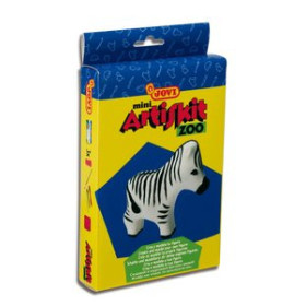 Arcilla y pasta endurecible JUEGO DE MODELAR MINI ARTISKIT ZOO ZEBRA