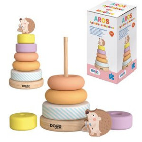 Juegos educativos JUEGO DOHE EDUCA ANILLOS APILABLES MADERA  +1 AÑO
