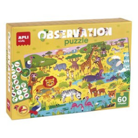 Juegos educativos JUEGO EDUCATIVO APLI KIDS OBSERVACION SELVA (+4 años)