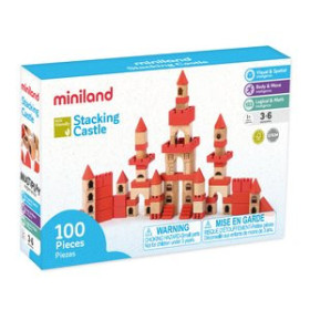 Juegos educativos JUEGO EDUCAT.MINILAND STACKING CASTLE 100 pz.  (3-6 AÑOS)