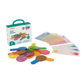 Juegos educativos JUEGO EDUCAT.MINILAND TRANSLUCENT PALETINAS COLORES (3-6 AÑOS)