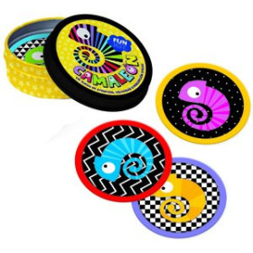 Juegos educativos JUEGO IMAGILAND CARTAS REDONDAS FUNTASTIC CAMALEON