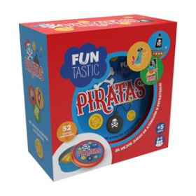 Juegos educativos JUEGO IMAGILAND CARTAS REDONDAS FUNTASTIC PIRATAS C/CAJA